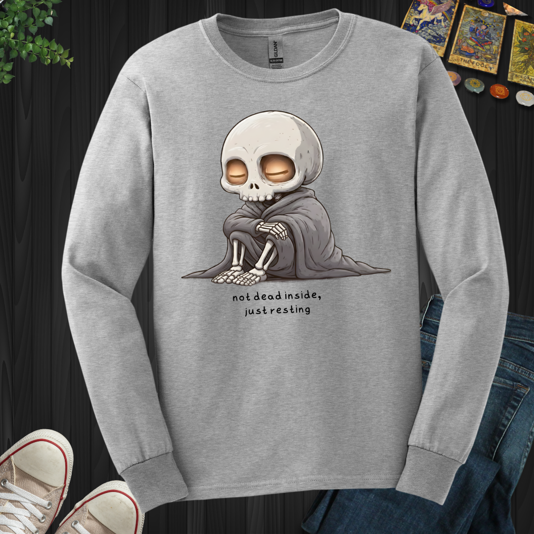 Just Resting  Long Sleeve Tee