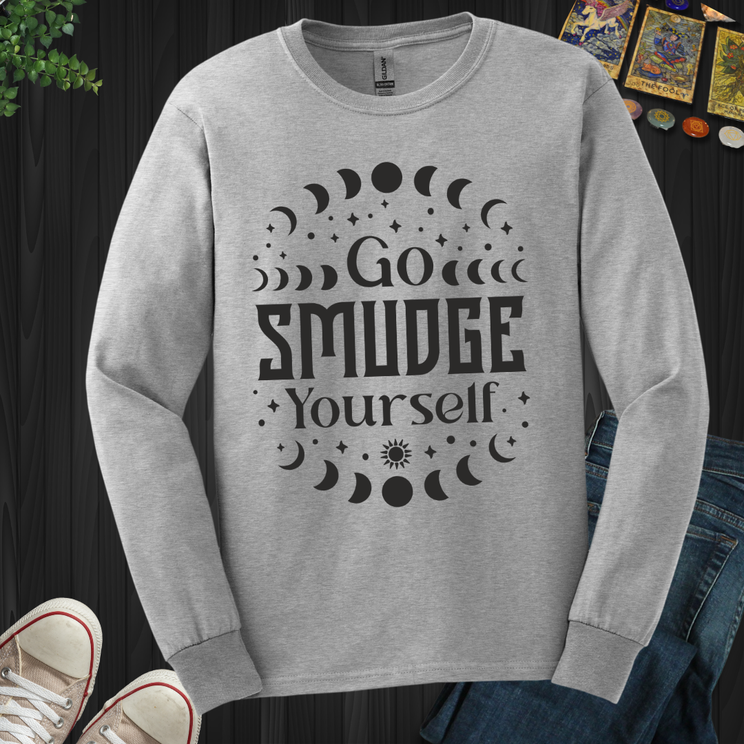 Go Smudge Yourself Long Sleeve Tee
