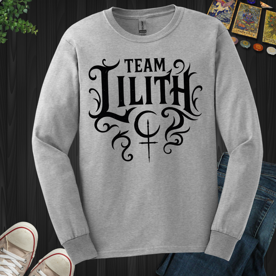 Team Lilith: Sacred Rebellion Long Sleeve Tee