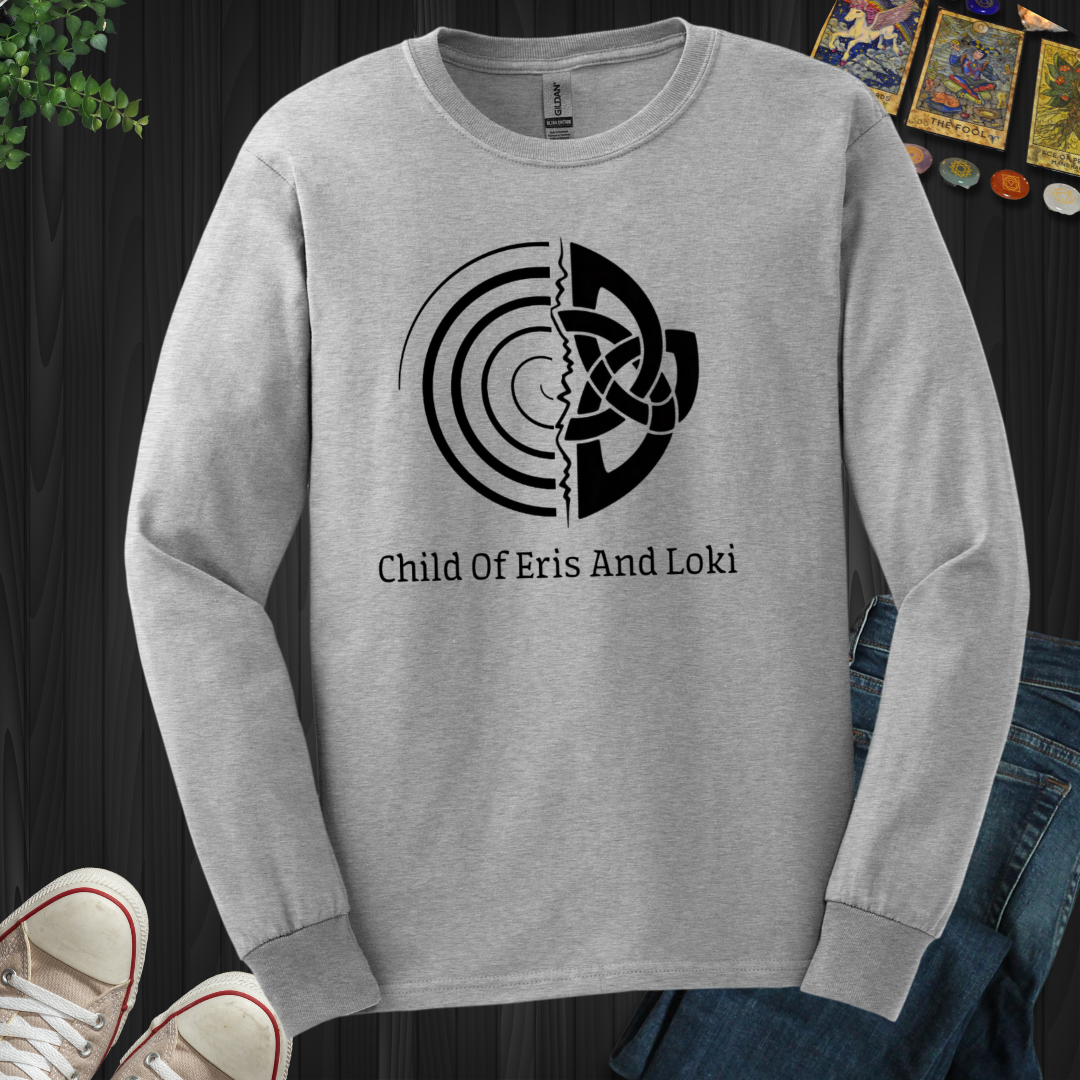 Child Of Eris And Loki Long Sleeve Tee