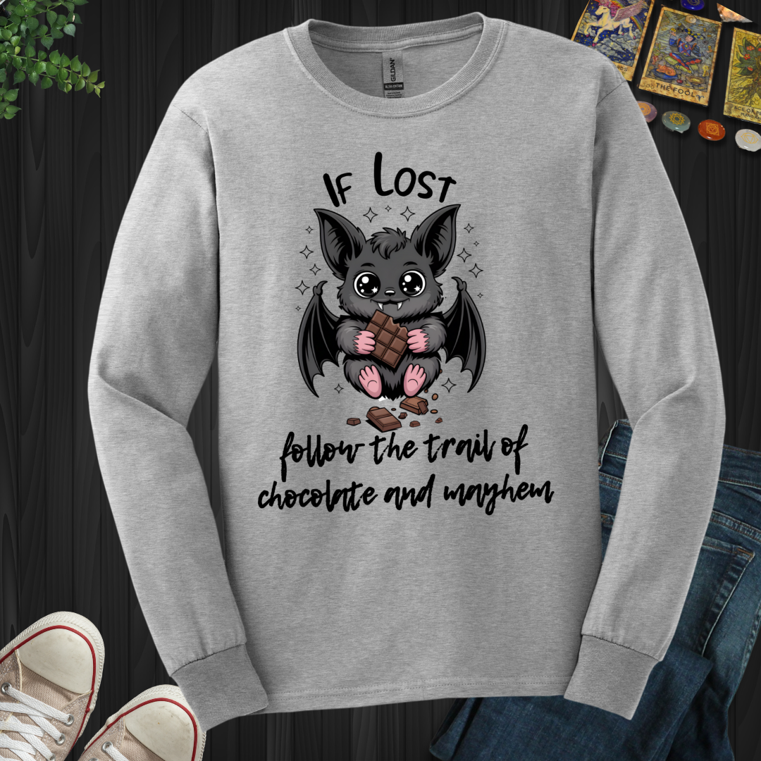 Chocolate and Mayhem Long Sleeve Tee