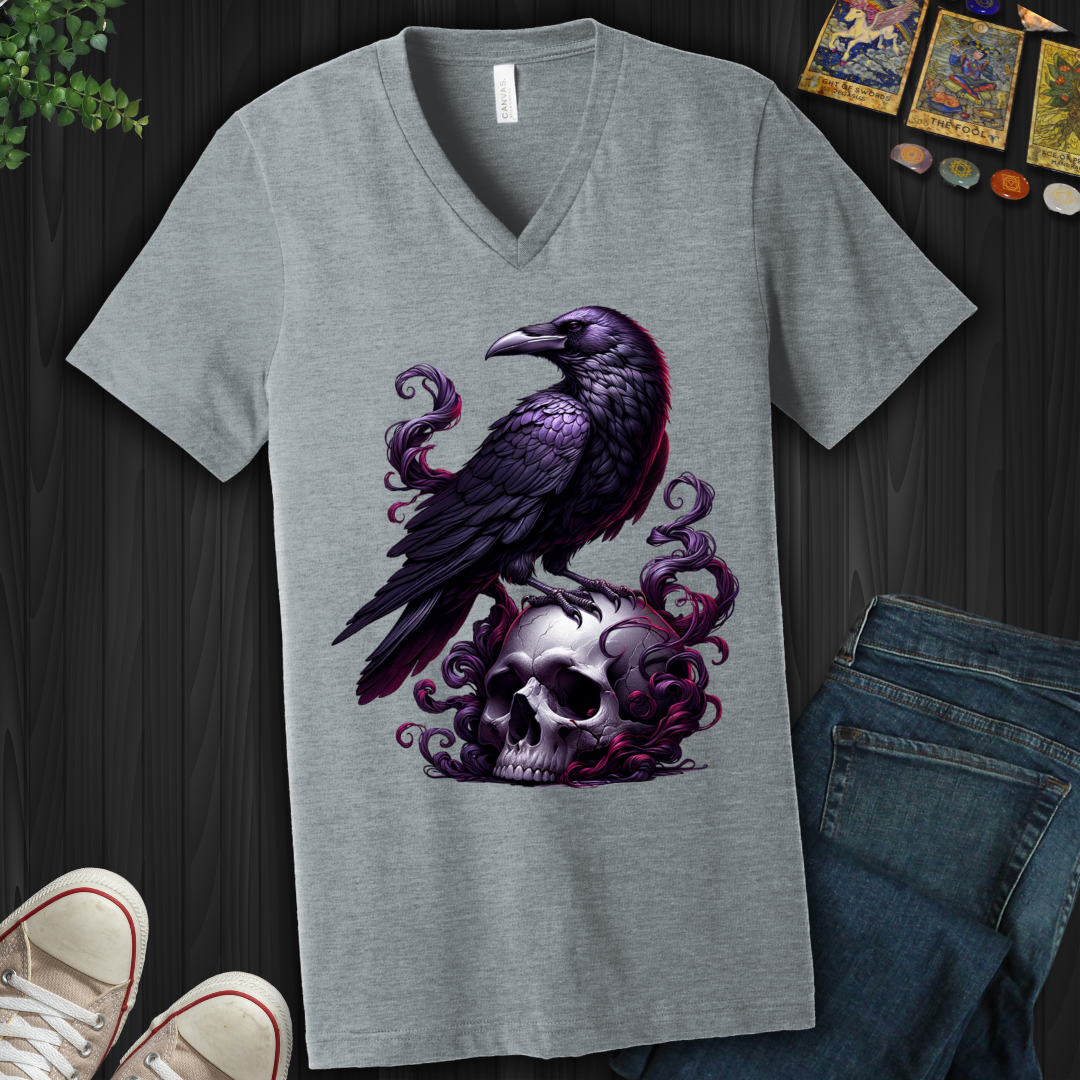 Raven's Omen V-Neck Tee