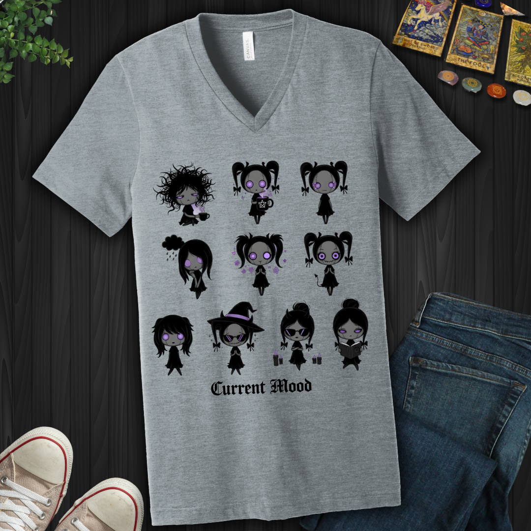 Current Mood: All of the Above V-Neck Tee