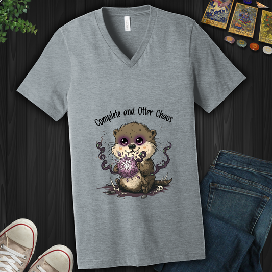 Complete And Otter Chaos V-Neck Tee