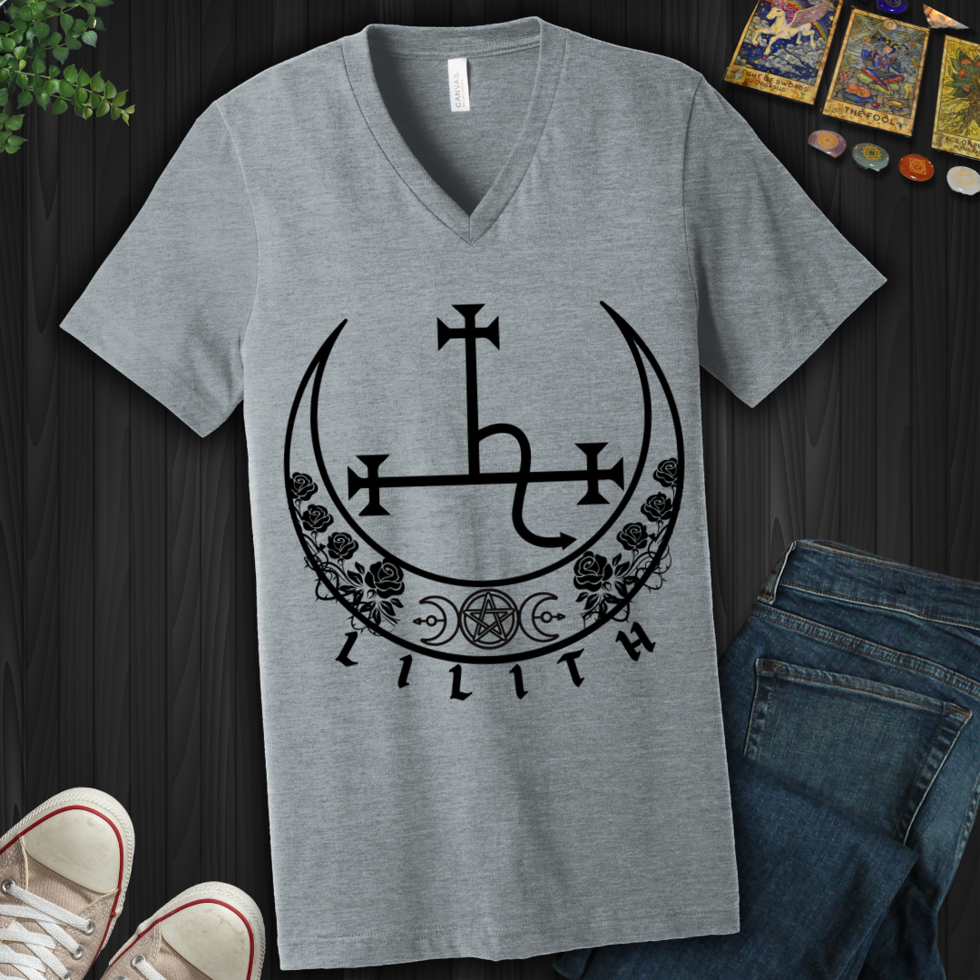 Lilith's Shadow Mark V-Neck Tee
