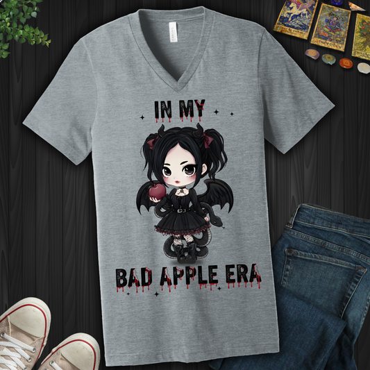 In My Bad Apple Era V-Neck Tee