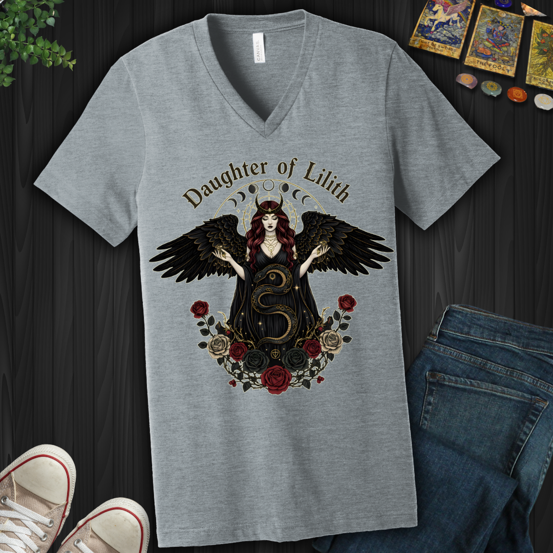 Daughter of Lilith V-Neck Tee