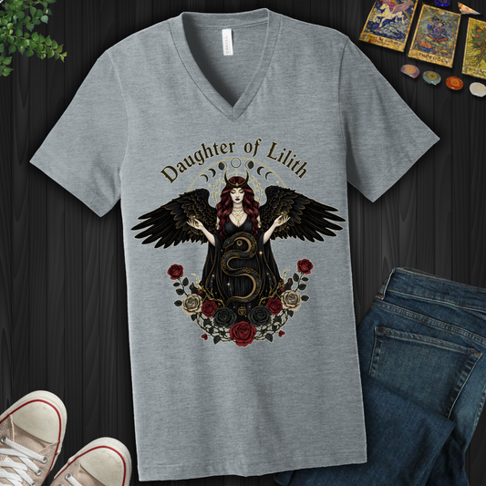 Daughter of Lilith V-Neck Tee