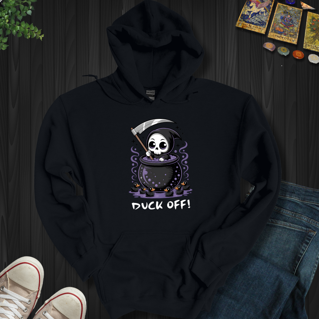 Duck Off  Hooded Sweatshirt