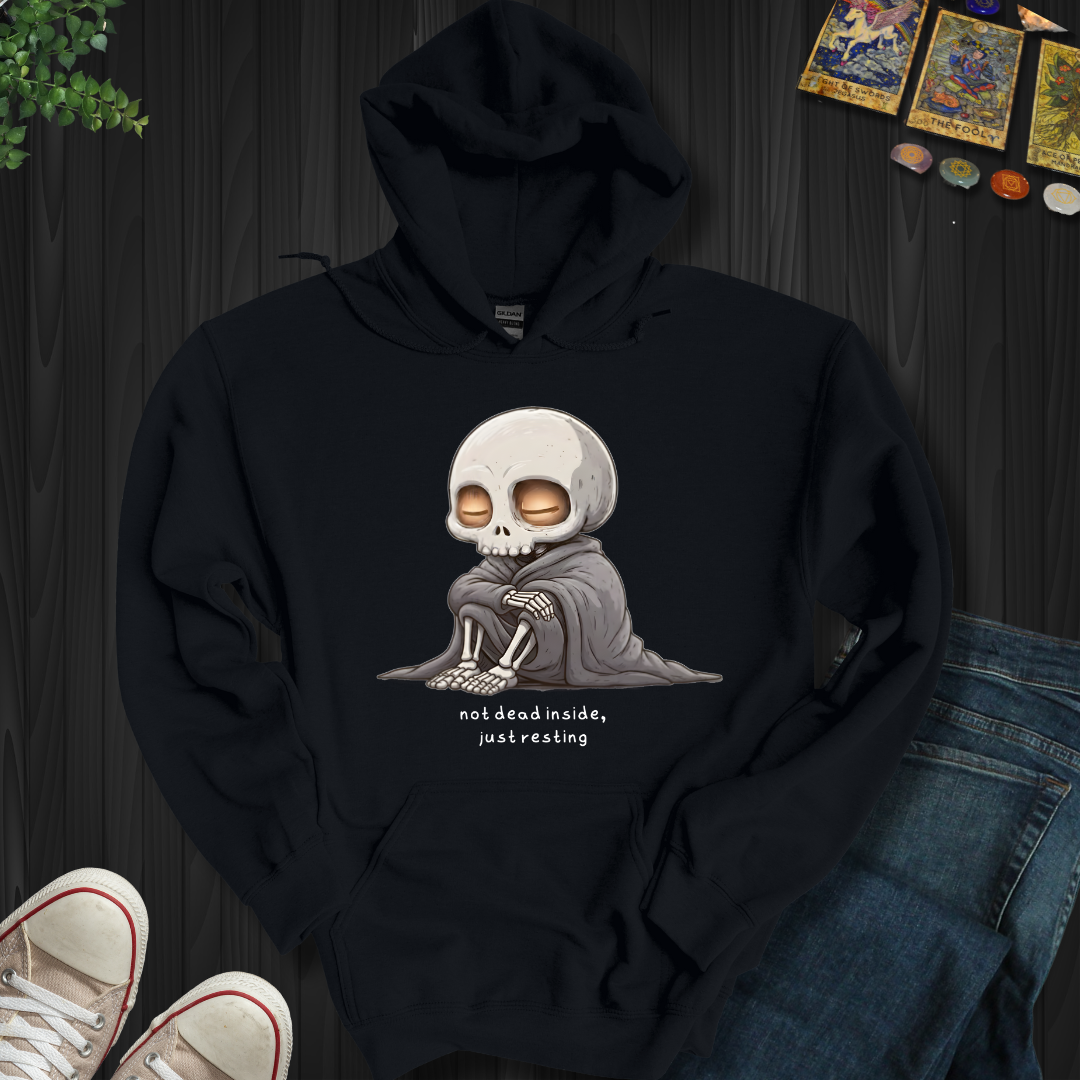 Just Resting Hooded Sweatshirt