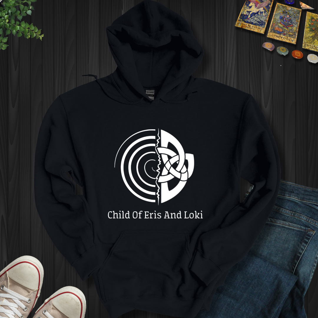 Child Of Eris And Loki Hooded Sweatshirt