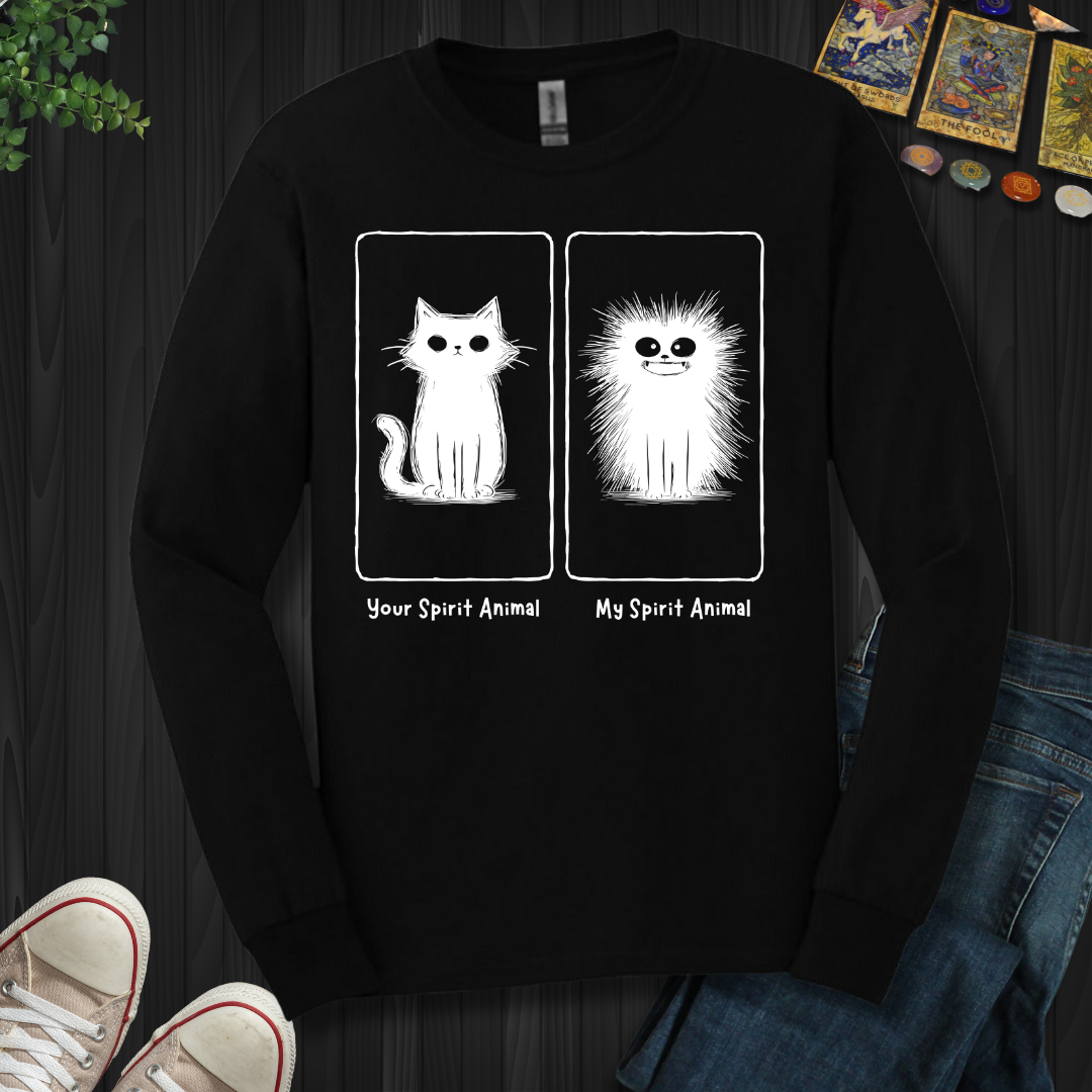 Your Spirit Animal vs. My Spirit Animal Long Sleeve Tee