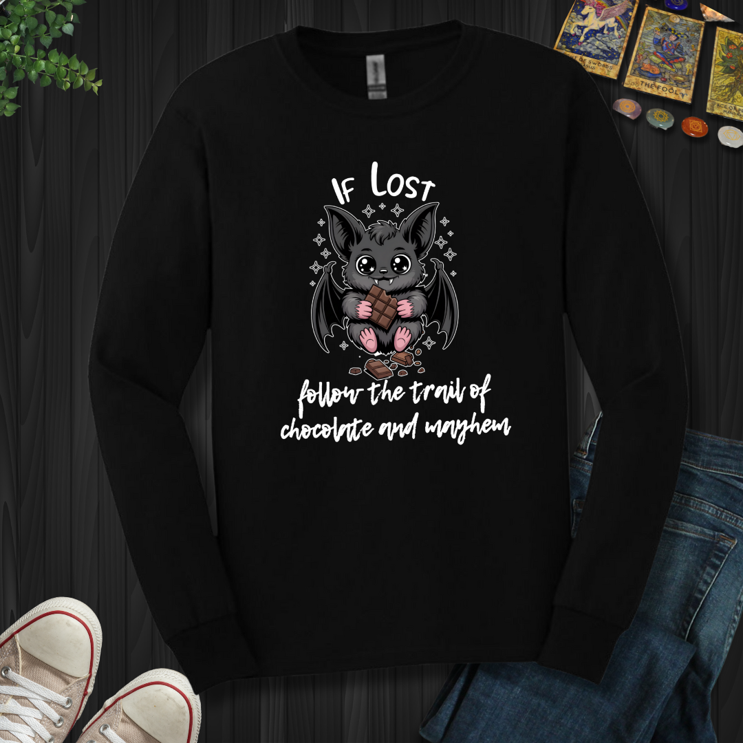 Chocolate and Mayhem Long Sleeve Tee