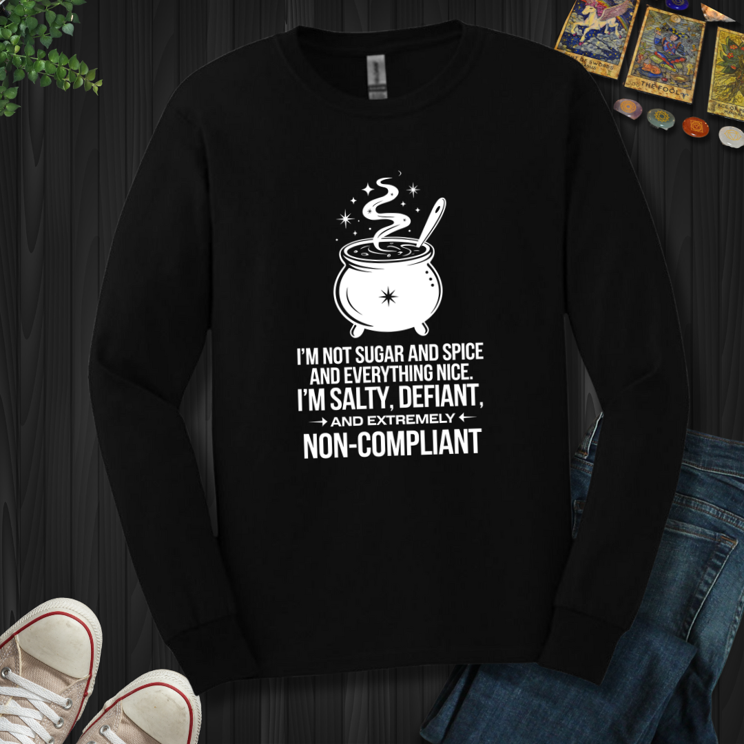 Non-Compliant Long Sleeve Tee