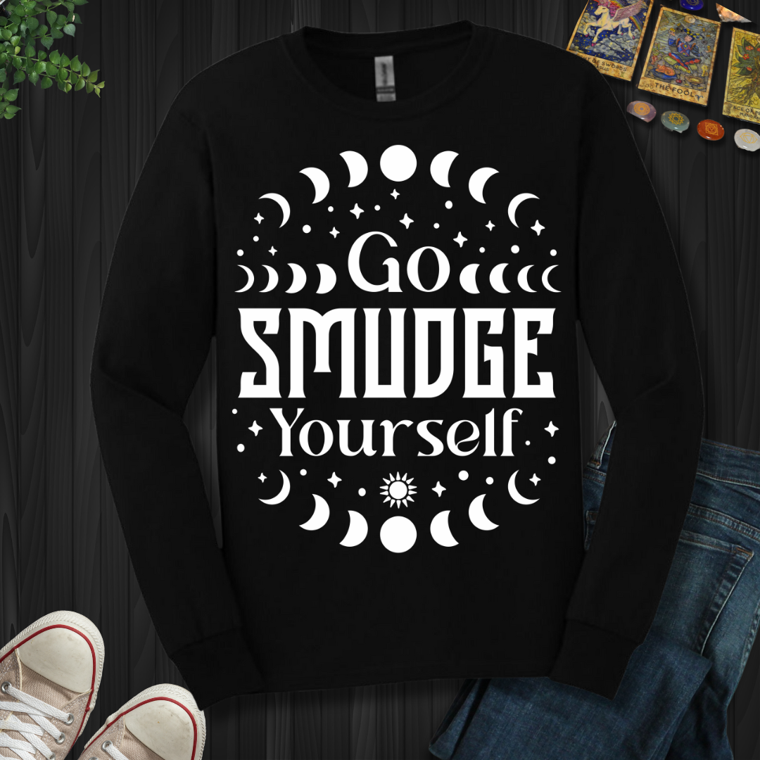 Go Smudge Yourself Long Sleeve Tee
