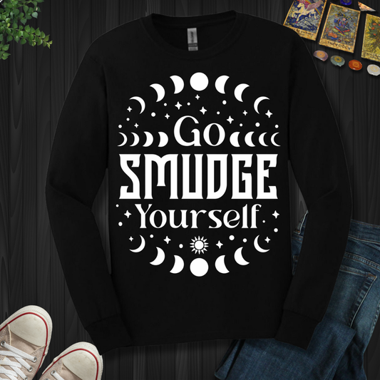 Go Smudge Yourself Long Sleeve Tee