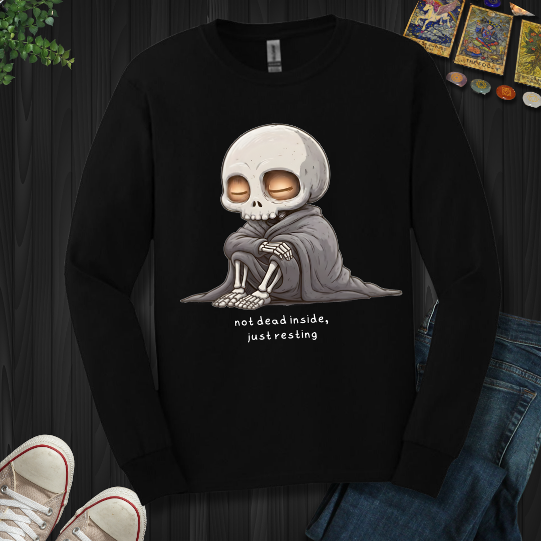 Just Resting  Long Sleeve Tee