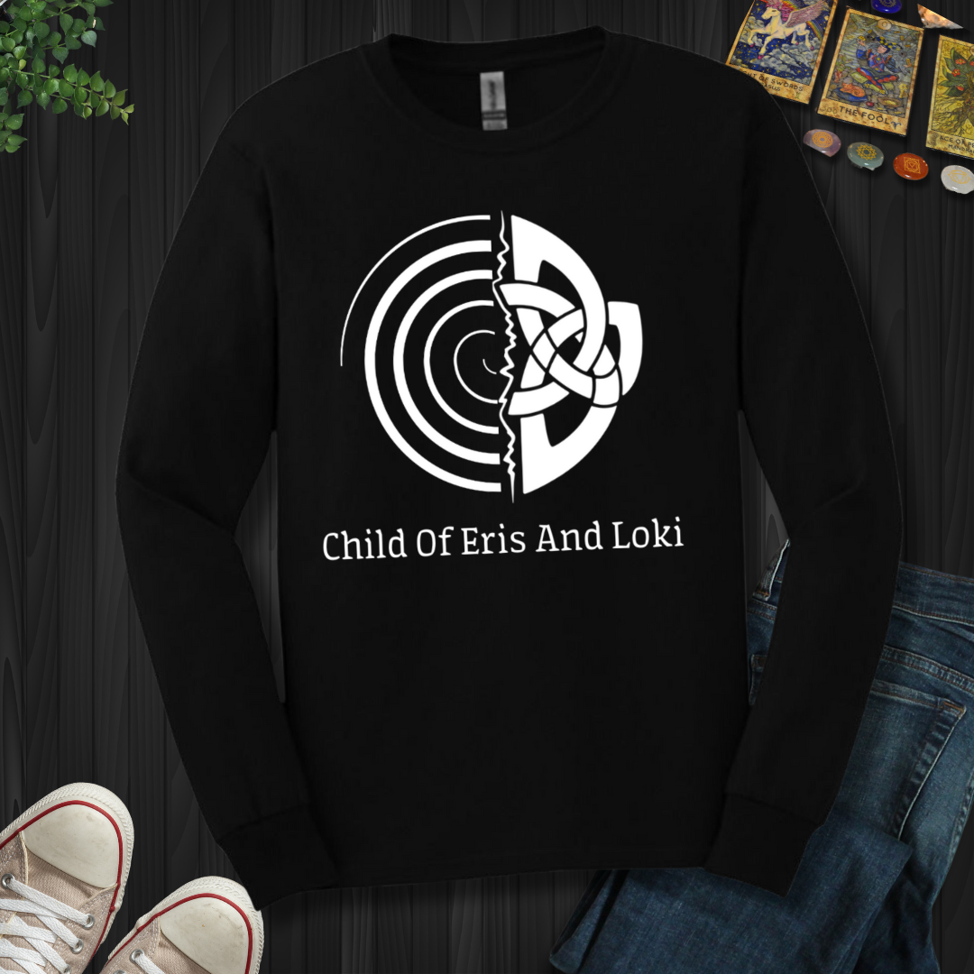 Child Of Eris And Loki Long Sleeve Tee