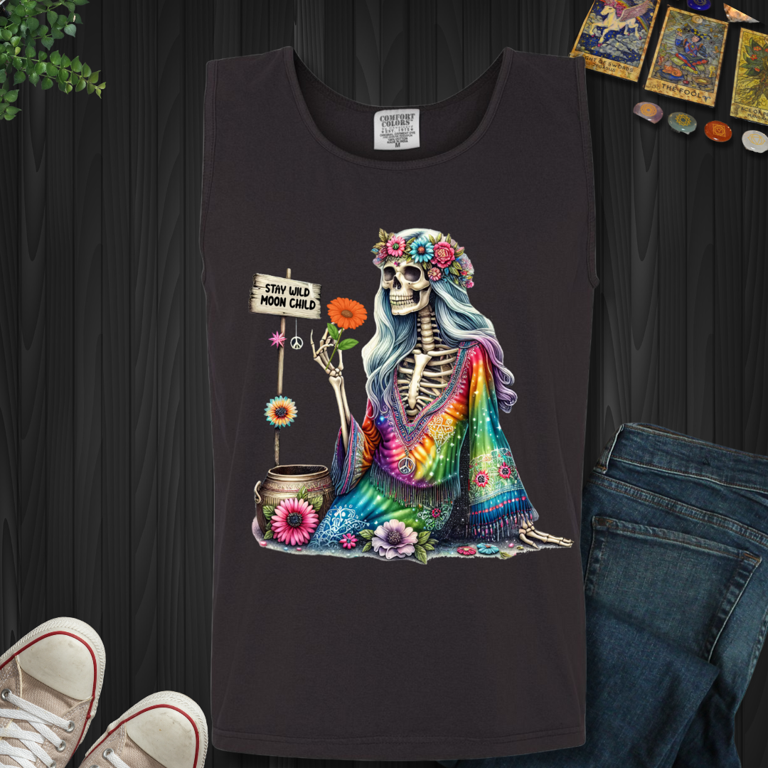 Hippy Moon Child Tank Top
