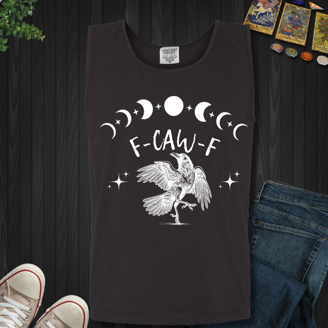 Gothically Yours: Raven in Rebellion Tank Top