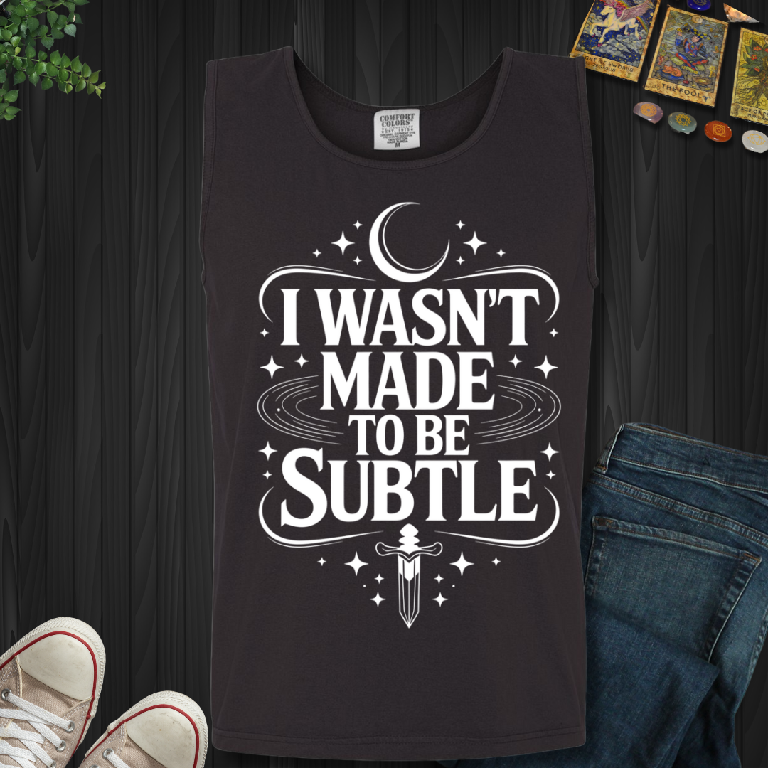 Not Subtle Tank Top