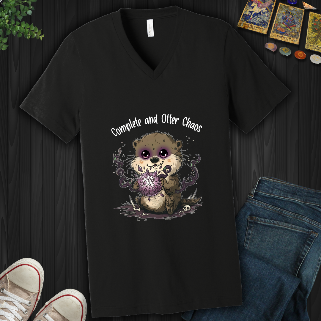 Complete And Otter Chaos V-Neck Tee