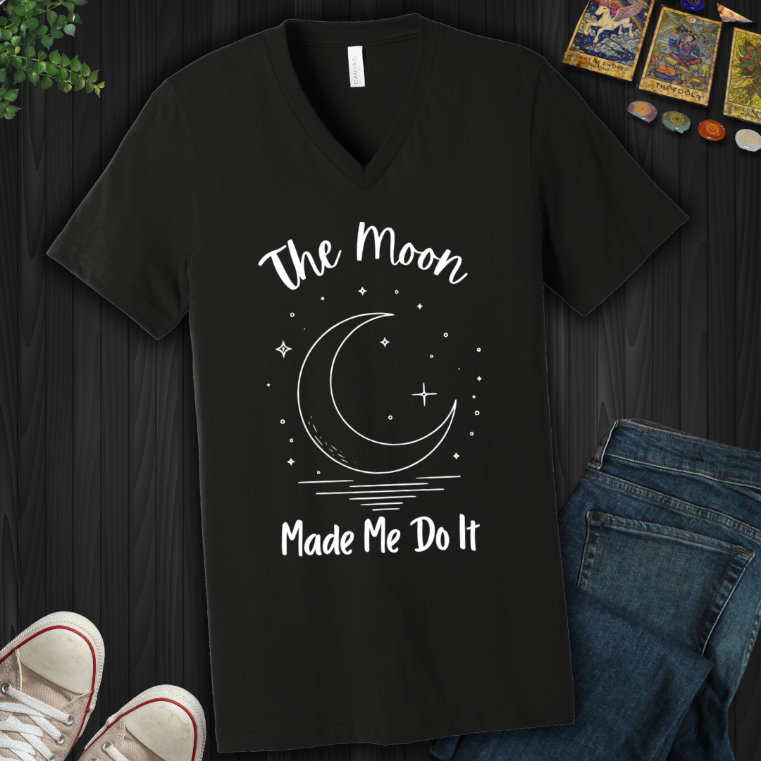 Lunar Excuse  V-Neck Tee