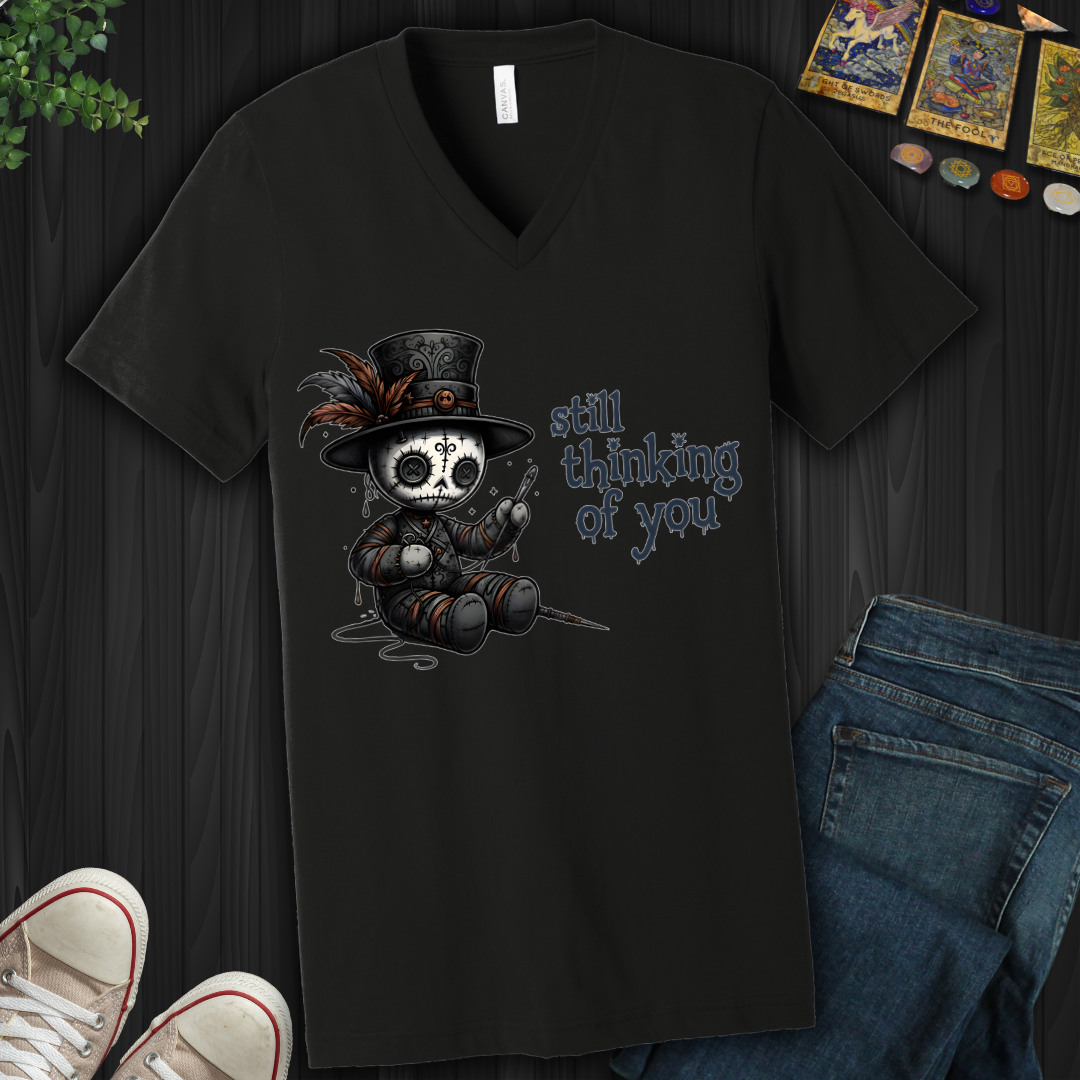 Still Thinking Of You Voodoo  V-Neck Tee