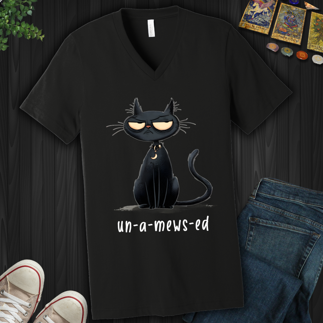 Un-a-mews-ed V-Neck Tee