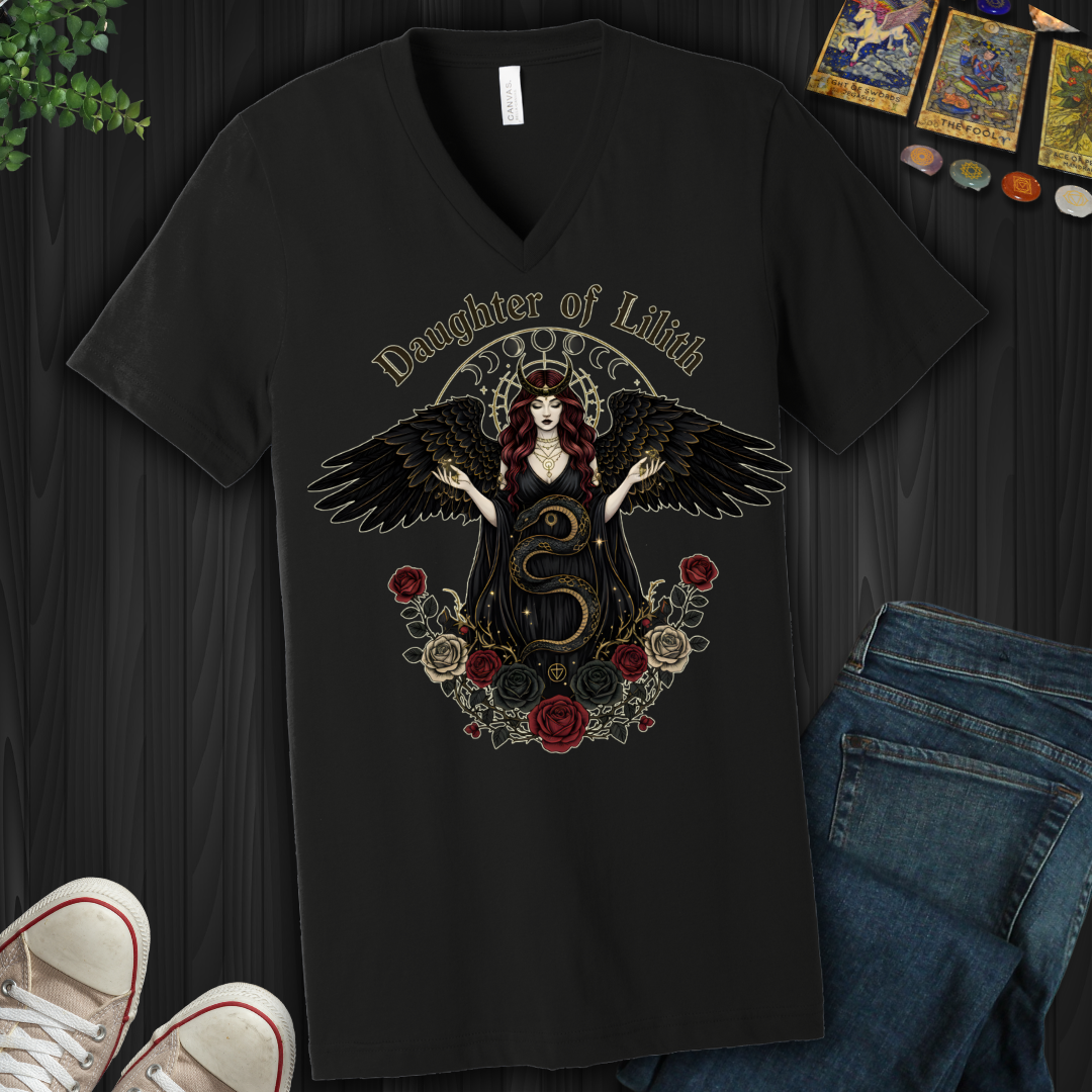 Daughter of Lilith V-Neck Tee