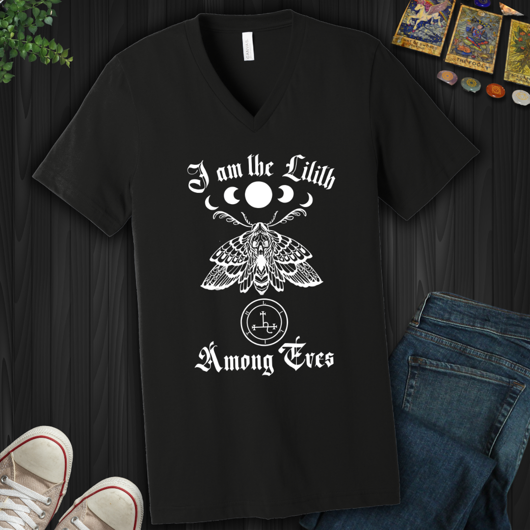 I Am the Lilith Among Eves V-Neck Tee
