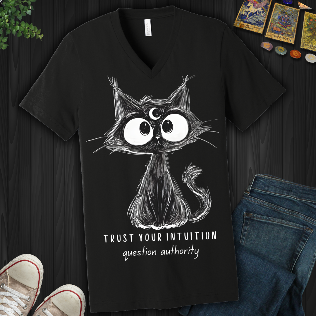 Trust Your Intuition V-Neck Tee