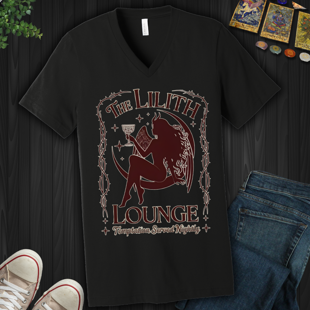 The Lilith Lounge V-Neck Tee