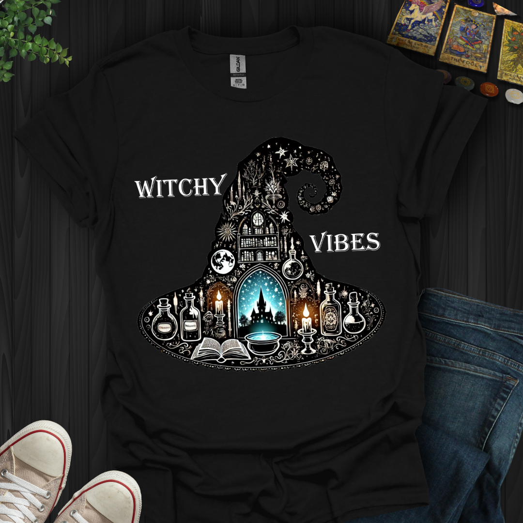 Witchy Vibes Hat T-Shirt