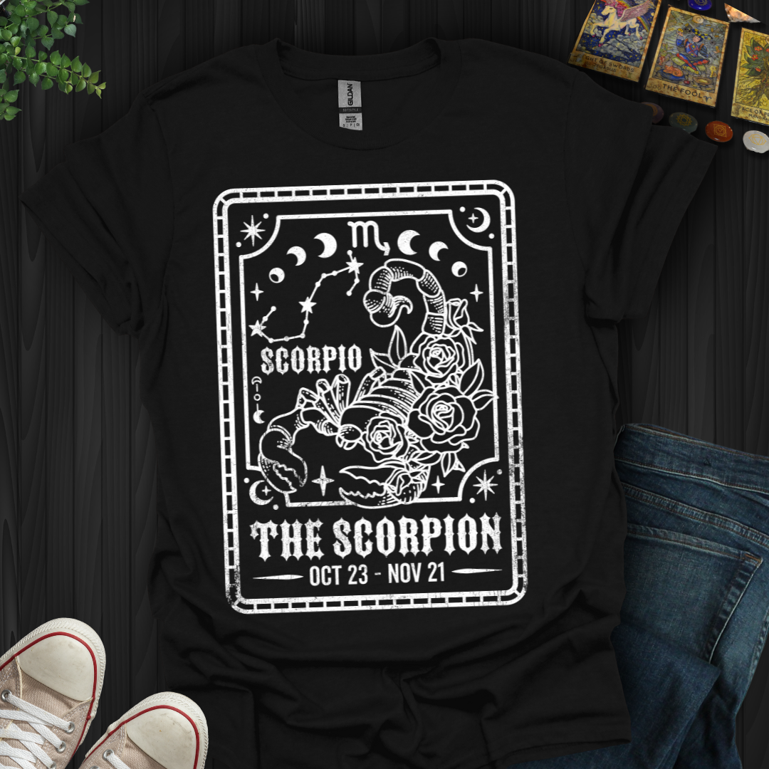 Scorpio: The Rose & The Sting T-Shirt
