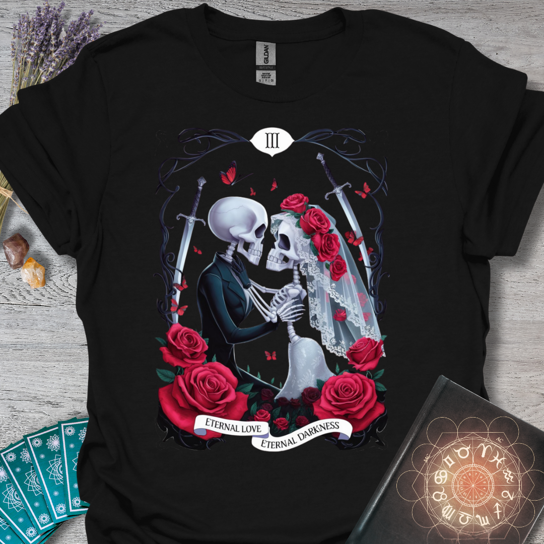 The Lover Of Shadows Tarot T-Shirt