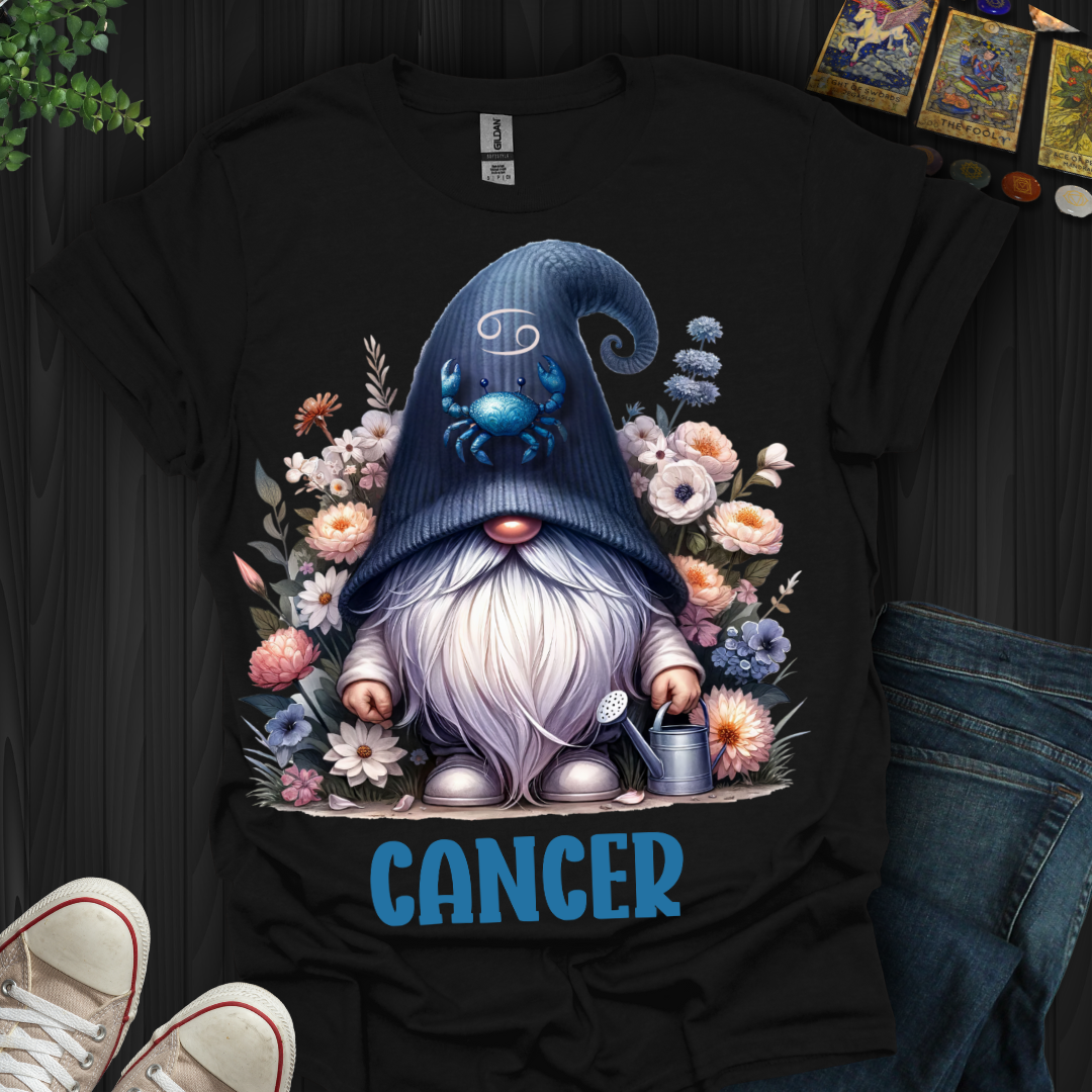 Cancer Gnome: Nurturer of the Zodiac  T-Shirt