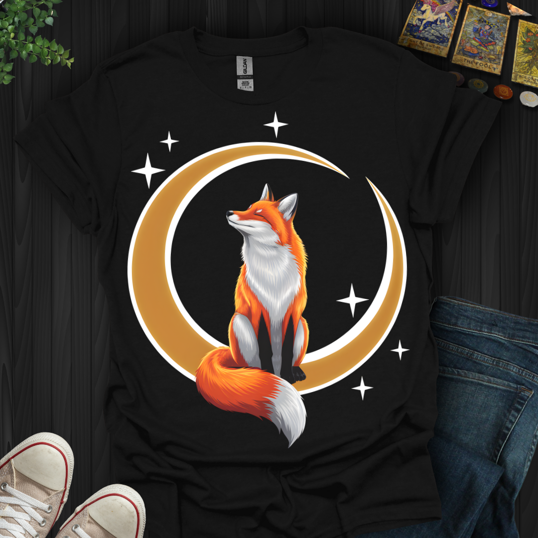 Celestial Fox Charm T-Shirt