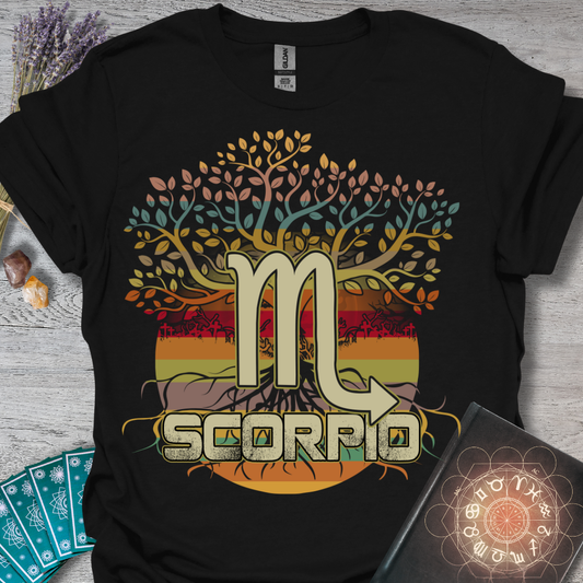 Scorpio Tree of Life T-Shirt