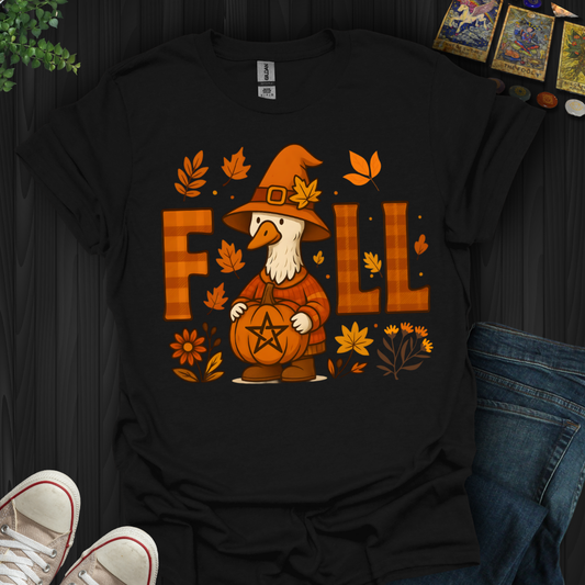 Witchy Goose Fall Vibes  T-Shirt