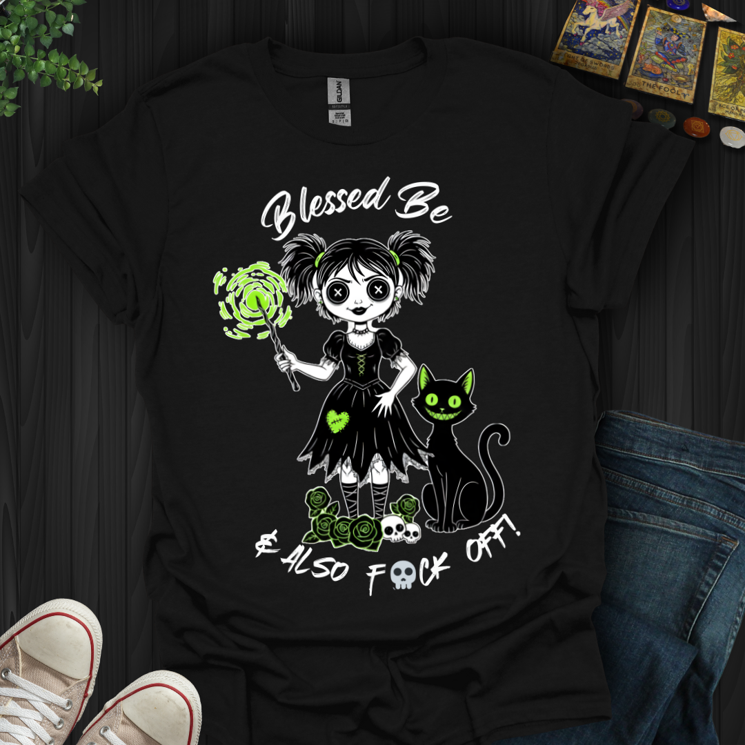 Blessed Be And F- Off  T-Shirt