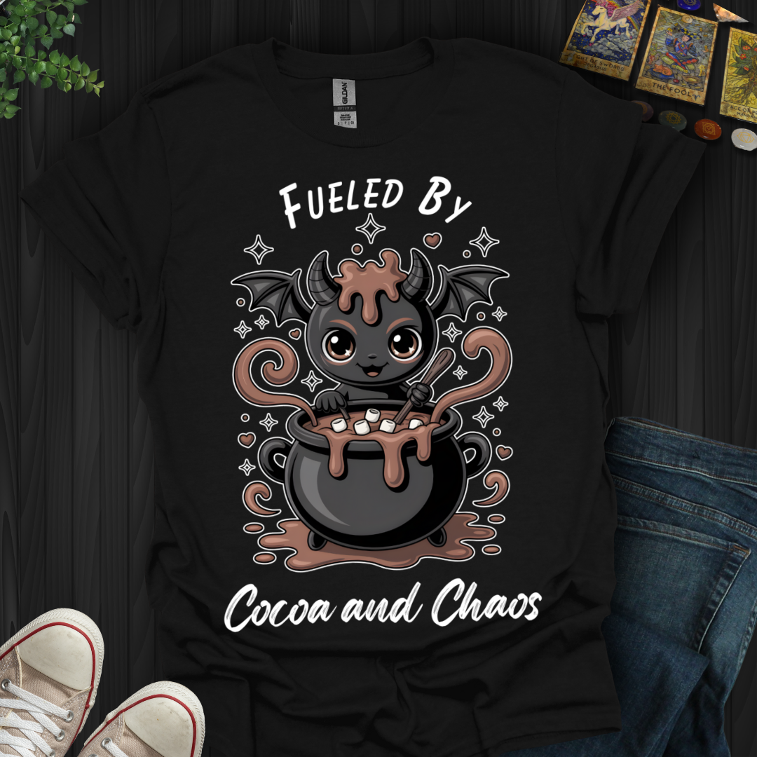 Fueled by Cocoa and Chaos T-Shirt
