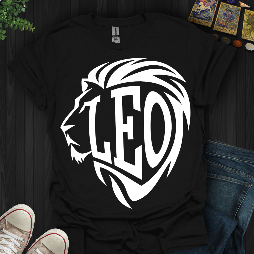 Leo: The Fierce Ruler T-Shirt – Mystical Allure