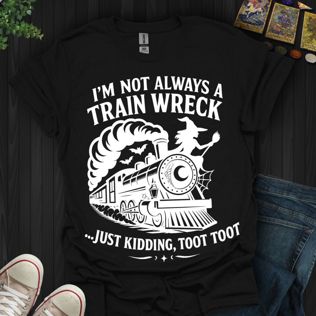 Train Wreck Witch T-Shirt