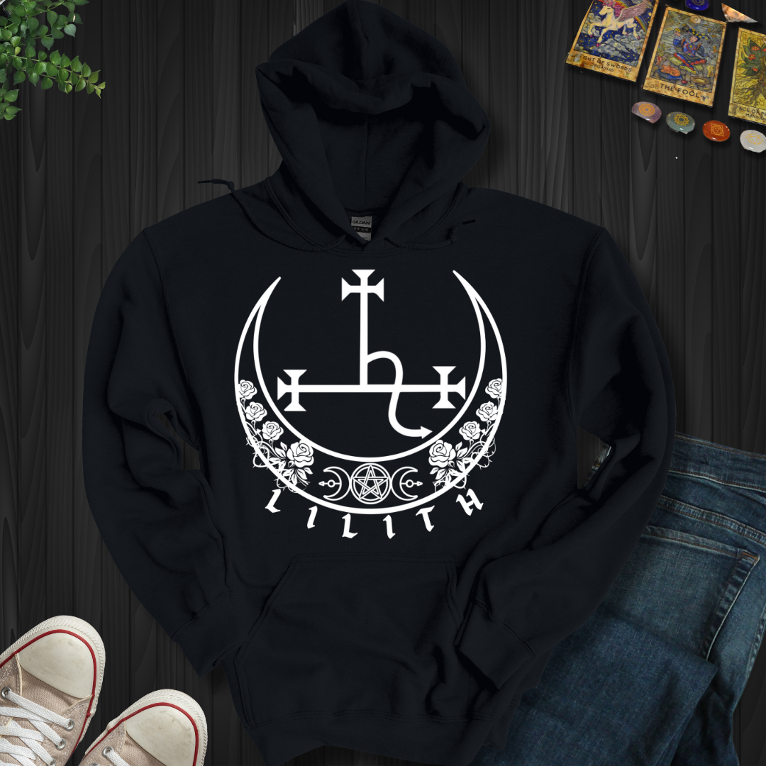 Lilith's Midnight Sigil Hooded Sweatshirt