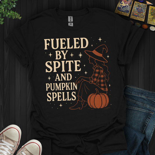 Fueled by Spite and Pumpkin Spells T-Shirt