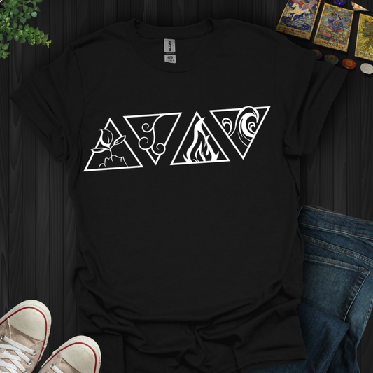 4 Elements (White) T-Shirt