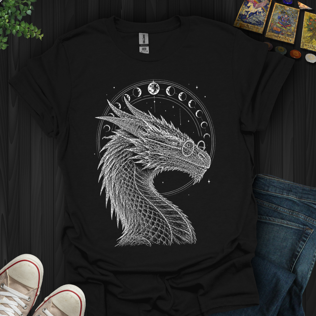 Moon Phase Dragon - T-Shirt