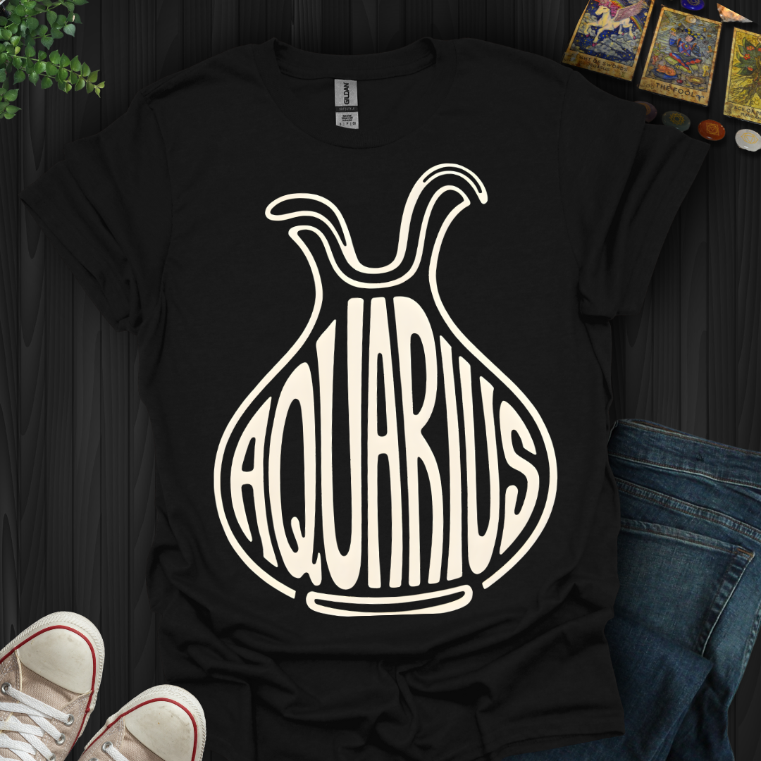 Aquarius: The Cosmic Visionary T-Shirt