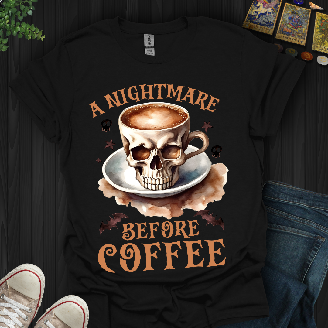 A Nightmare Before Coffee T-Shirt